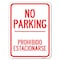 Signmission No Parking Prohibido Estacionarse Heavy-Gauge Alum Rust Proof Parking Sign, 18" x 24", A-1824-23674 A-1824-23674 - alternate 1